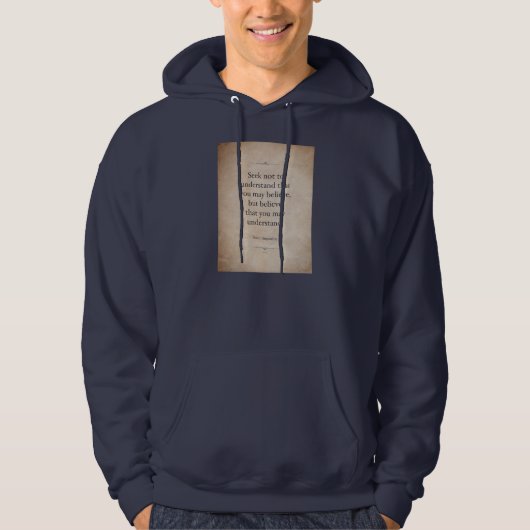 St. Augustine Hoodie (Voorkant)