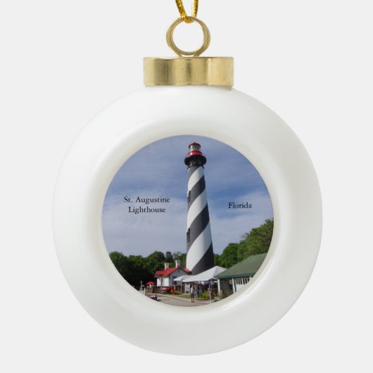 St. Augustine Lighthouse Ball ornament (Voorkant)