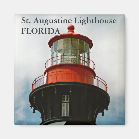 St. Augustine Lighthouse, Florida Magnet (Devant)