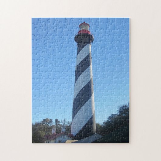 St. Augustine Lighthouse foto gemaakt als Legpuzzel (Verticaal)