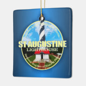 St Augustine Lighthouse Keramisch Ornament (Links)