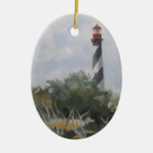 St. Augustine Lighthouse Keramisch Ornament (Voorkant)
