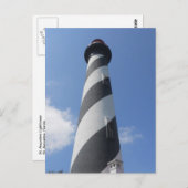 St. Augustine Lighthouse, St. Augustine Florida 3 Briefkaart (Voorkant / Achterkant)