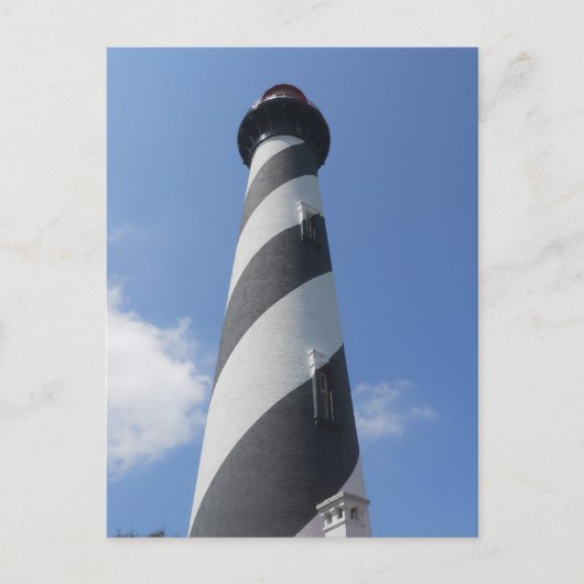 St. Augustine Lighthouse, St. Augustine Florida 3 Briefkaart (Voorkant)