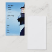 St Augustine Lighthouse Visitekaartje (Voorkant / Achterkant)