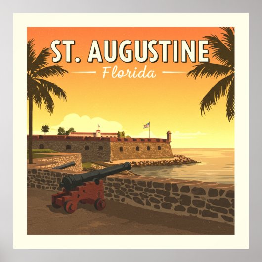 St. Augustine Poster (Voorkant)