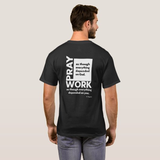 St. Augustine T-Shirt (Achterkant volledig)