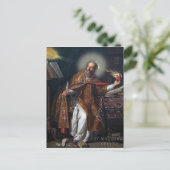ST AUGUSTINE VAN HIPPO BRIEFKAART (Staand voorkant)