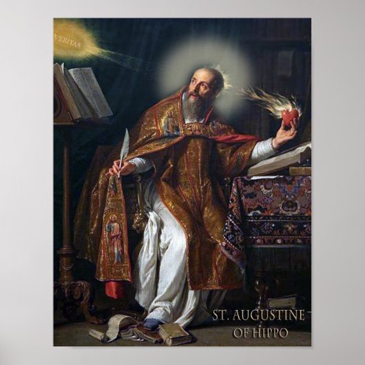 ST AUGUSTINE VAN HIPPO POSTER (Voorkant)