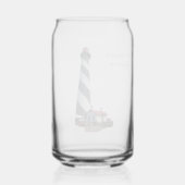 St. Augustine vuurtoren kan glas (Achterkant)