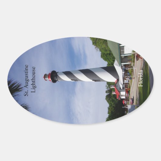 St. Augustine Vuurtoren sticker (Voorkant)