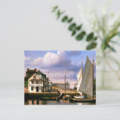 St. Augustine Waterfront schilderij Briefkaart (Staand voorkant)