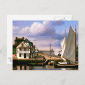 St. Augustine Waterfront schilderij Briefkaart (Voorkant / Achterkant)