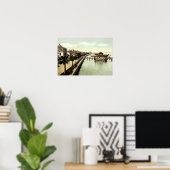 St. Augustine, Zee Wall Florida Poster (Thuiskantoor)