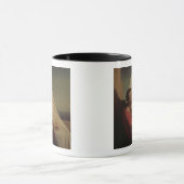 St. Augustinus en zijn moeder St. Monica, 1855 Mok (Midden)