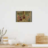 St. Augustinus Reading Rhetoric Poster (Keuken)