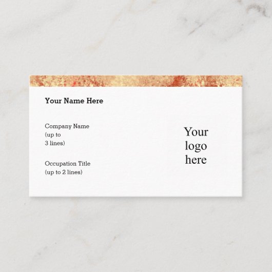 St. Augustinusketch I Logo Std. Gepersonaliseerd Visitekaartje (Voorkant)