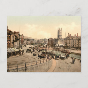 St Augustinus's Bridge, Bristol, Engeland Briefkaart