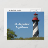 St Augustrine Lighthouse Briefkaart (Voorkant / Achterkant)