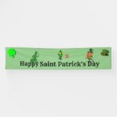 ST. Bannière de la fête de PATRICK (Horizontal)