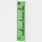 ST. Bannière de la fête de PATRICK (Vertical)