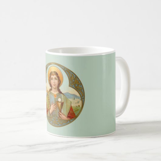 St. Barbara (BK 001) Coffee Mok 1a (Voorkant rechts)