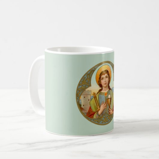 St. Barbara (BK 001) Mug de café 1a (Devant gauche)