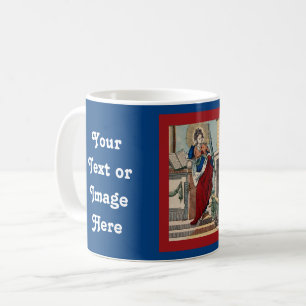 St. Barbara met artillerie (M 007) koffiemok 1