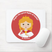 St. Barbara Muismat (Met muis)