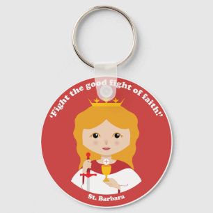 St. Barbara Sleutelhanger