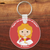 St. Barbara Sleutelhanger (Voorkant)