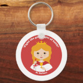 St. Barbara Sleutelhanger (Voorkant)