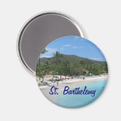 St. Barthelemy magneet (Voorkant / Achterkant)