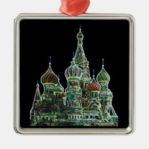 St Basils Neon Metalen Ornament