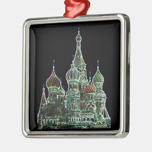 St Basils Neon Metalen Ornament (Links)