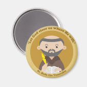 St. Bede the Venerable Magneet (Voorkant / Achterkant)