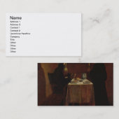 St. Benedict Blessing St. Maur Visitekaartje (Voorkant / Achterkant)