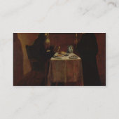 St. Benedict Blessing St. Maur Visitekaartje (Achterkant)