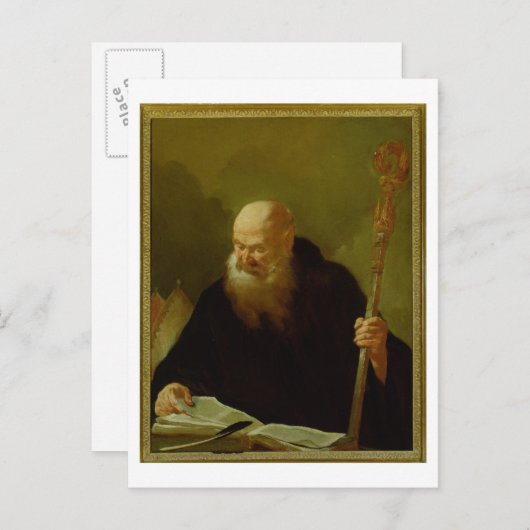 St. Benedict Briefkaart (Voorkant / Achterkant)