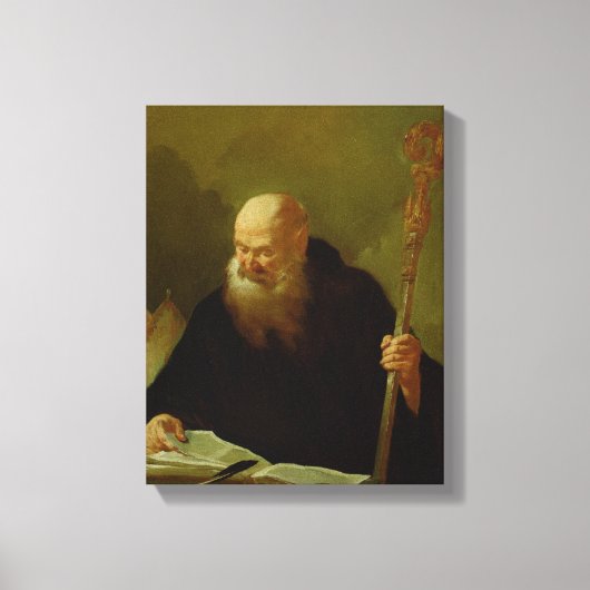 St. Benedict Canvas Afdruk (Voorkant)