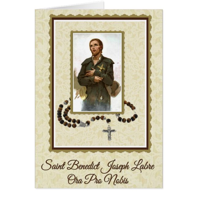 St. Benedict Joseph Labre Rosary (Voorkant)