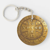 St. Benedict medal Keychain (Voorkant)