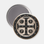 St. Benedict Medal Magneet (Voorkant / Achterkant)