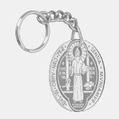 ST BENEDICT MEDAL SLEUTELHANGER (Voorkant Links)