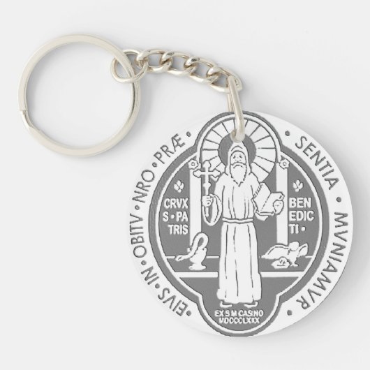 ST BENEDICT MEDAL SLEUTELHANGER (Voorkant)