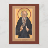 St. Benedict Prayer Card Briefkaart (Voorkant)
