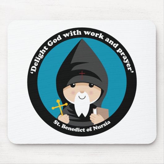 St. Benedictus Nursia Muismat (Voorkant)