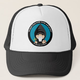 St. Benedictus Nursia Trucker Pet