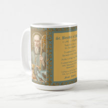 St. Benedictus of Nursia (JM 07; Stijl 2)