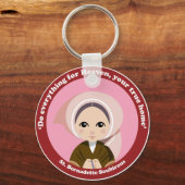 St. Bernadette Soubirous Sleutelhanger (Voorkant)
